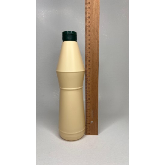 750 ml Beyaz PET Mayonez Şişesi,Sos Şişesi