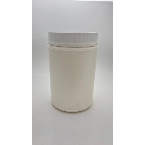 1000 ml Kilitli Plastik PE Kavanoz | Mühürlü Vidalı Kapaklı