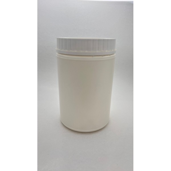 1000 ml Kilitli Plastik PE Kavanoz | Mühürlü Vidalı Kapaklı