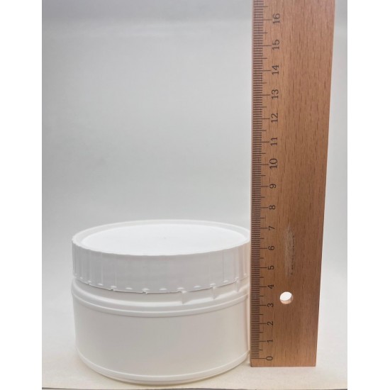 250 ml Kilitli Plastik PE Kavanoz Mühürlü Vidalı Kapaklı