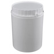1000 ml Kilitli Plastik PE Kavanoz | Mühürlü Vidalı Kapaklı