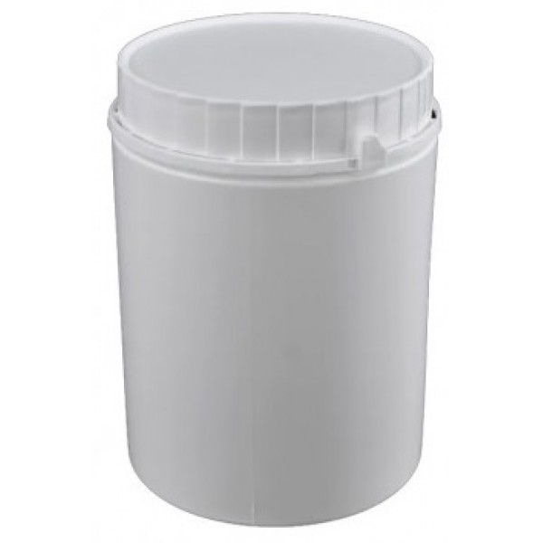 1000 ml Kilitli Plastik PE Kavanoz | Mühürlü Vidalı Kapaklı