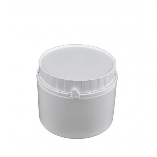 500 ml Kilitli Plastik PE Kavanoz Mühürlü Vidalı Kapaklı