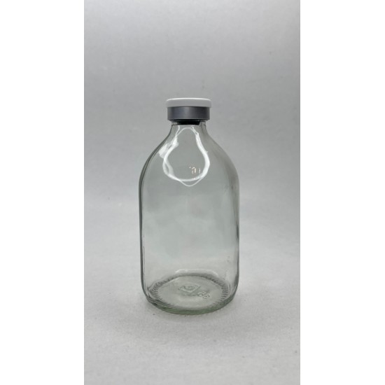 100 ml Şeffaf Penisilin Şişesi Flip-Off (Aşı) Kapaklı