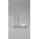 10 ml Şeffaf Cam Flakon (Penisilin Şişesi) Geçme Kapaklı