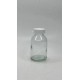 25 ml Şeffaf Cam Flakon (Penisilin Şişesi) Geçme Kapaklı