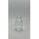 30 ml Şeffaf Cam Flakon (Penisilin Şişesi) Geçme Kapaklı