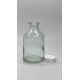 50 ml Şeffaf Cam Flakon (Penisilin Şişesi) Geçme Kapaklı