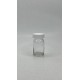 6 ml Şeffaf Cam Flakon (Penisilin Şişesi) Geçme Kapaklı