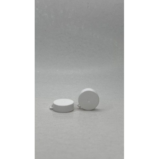 8 ml Şeffaf Cam Flakon (Penisilin Şişesi) Geçme Kapaklı