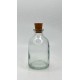 50 ml Şeffaf Cam Flakon (Penisilin Şişesi) Mantar Tıpalı