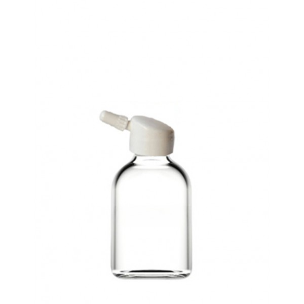 30 ml Şeffaf Cam Flakon (Penisilin Şişesi) Tank Damlalıklı ve Kör Tıpalı