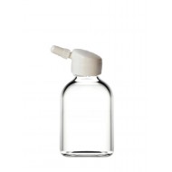 50 ml Şeffaf Cam Flakon (Penisilin Şişesi) Tank Damlalıklı ve Kör Tıpalı