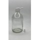100 ml Şeffaf Cam Flakon (Penisilin Şişesi) Tank Damlalıklı Kör Tıpalı
