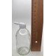 100 ml Şeffaf Cam Flakon (Penisilin Şişesi) Tank Damlalıklı Kör Tıpalı