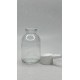 30 ml Şeffaf Cam Flakon (Penisilin Şişesi) Tank Damlalıklı ve Kör Tıpalı
