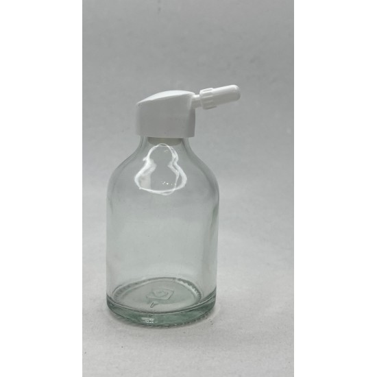 50 ml Şeffaf Cam Flakon (Penisilin Şişesi) Tank Damlalıklı ve Kör Tıpalı