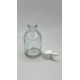 50 ml Şeffaf Cam Flakon (Penisilin Şişesi) Tank Damlalıklı ve Kör Tıpalı