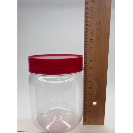 500ml-seffaf-pet-gida-kavanozu-kirmizi-vidali-kapakli