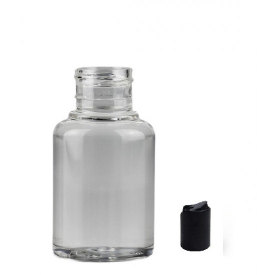 30ml Pet Şeffaf Şişe Disctop