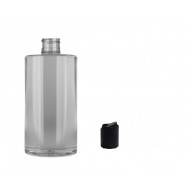 250 ml Şeffaf Plastik Şişe (PET) Disc Top Kapaklı