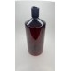 1000 ml Kahverengi Plastik Şişe (PET) Siyah Disc Top Kapaklı (1 Litre)