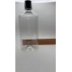 1000 ml (1 Litre) Şeffaf Plastik Şişe (PET) Siyah Disc Top Kapaklı
