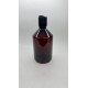 500 ml Kahverengi Plastik Şişe (PET) Siyah Disc Top Kapaklı