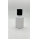 60 ml Beyaz Plastik Şişe (PET) Siyah Disc Top Kapaklı