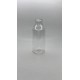 100 ml Şeffaf Plastik Şişe (PET) Siyah Fliptop Kapaklı