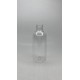 150 ml Şeffaf Plastik Şişe (PET) Siyah Fliptop Kapaklı
