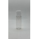 20 ml Şeffaf Plastik Şişe (PET) Beyaz Fliptop Kapaklı