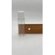 20 ml Şeffaf Plastik Şişe (PET) Beyaz Fliptop Kapaklı