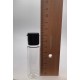 20 ml Şeffaf Plastik Şişe (PET) Siyah Fliptop Kapaklı