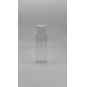 30 ml Şeffaf Plastik Şişe (PET) Beyaz Fliptop Kapaklı