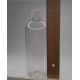 500 ml Şeffaf Plastik Şişe (PET) Beyaz Açmalı Kapaklı (Erka Kapak)