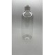 500 ml Şeffaf Plastik Şişe (PET) Beyaz Açmalı Kapaklı (Erka Kapak)