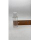 50 ml Şeffaf Plastik Şişe (PET) Beyaz Fliptop Kapaklı
