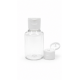 60 ml Şeffaf Plastik Şişe (PET) Beyaz Fliptop Kapaklı