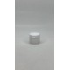 60 ml Şeffaf Plastik Şişe (PET) Beyaz Fliptop Kapaklı