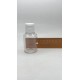 60 ml Şeffaf Plastik Şişe (PET) Beyaz Fliptop Kapaklı