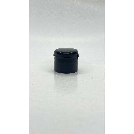 60 ml Şeffaf Plastik Şişe (PET) Siyah Fliptop Kapaklı