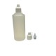 100 ml Damlalıklı Plastik Şişe (Göz Damlası Şişesi) Şeffaf - Beyaz Kapaklı