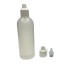 80 ml Damlalıklı Plastik Şişe (Göz Damlası Şişesi) Şeffaf - Beyaz Kapaklı