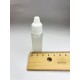 10 ml Damlalıklı Plastik Şişe (Göz Damlası Şişesi) Şeffaf - Beyaz Kapaklı