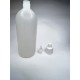 120 ml Damlalıklı Plastik Şişe (Göz Damlası Şişesi) Şeffaf - Beyaz Kapaklı