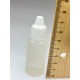 20 ml Damlalıklı Plastik Şişe (Göz Damlası Şişesi) Şeffaf - Beyaz Kapaklı