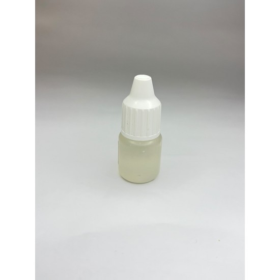 5 ml Damlalıklı Plastik Şişe (Göz Damlası Şişesi) Şeffaf - Beyaz Kapaklı