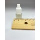 5 ml Damlalıklı Plastik Şişe (Göz Damlası Şişesi) Şeffaf - Beyaz Kapaklı