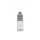 10 ml Şeffaf PET Likit Şişesi Beyaz Çocuk Emniyetli Kapaklı